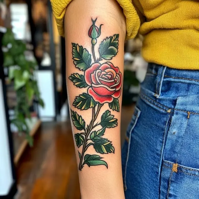 meaning flowers tattoo